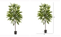 Nearly Natural 52in. Long Leaf Ficus Artificial Plant